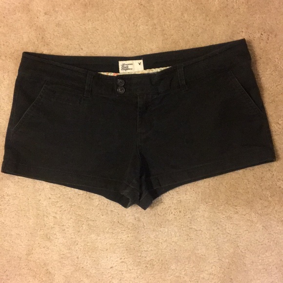 American Eagle Outfitters Pants - American Eagle Stretch Black Shorts